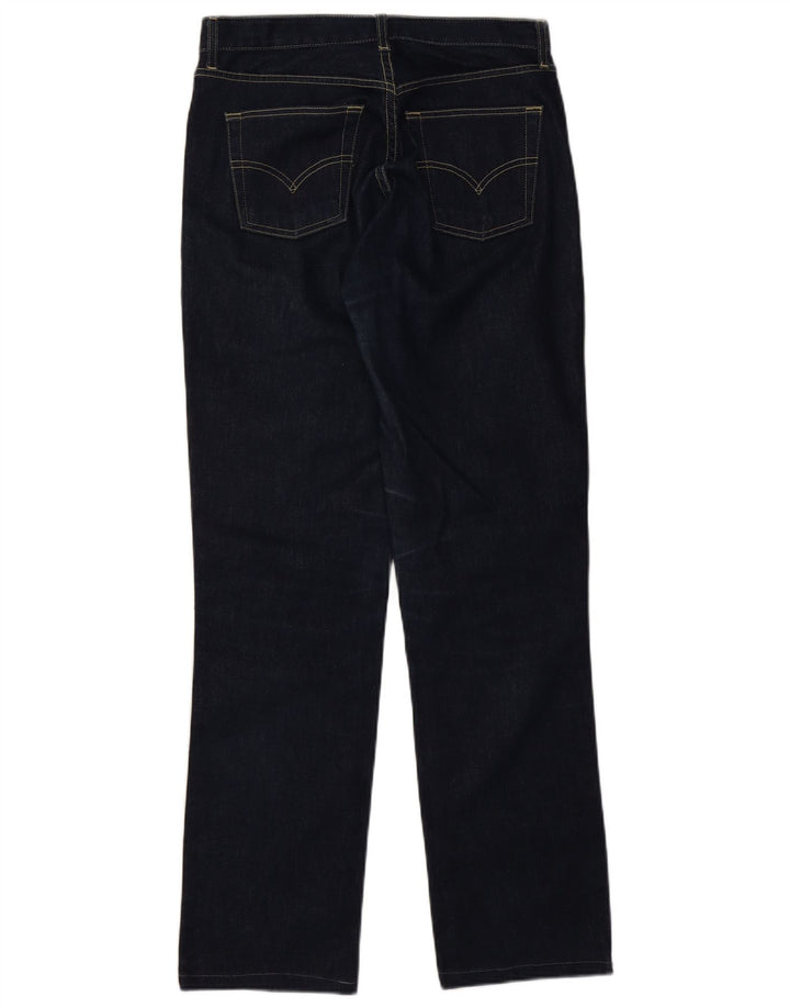 Jeans retos femininos Levi's W32 L32 azul marinho