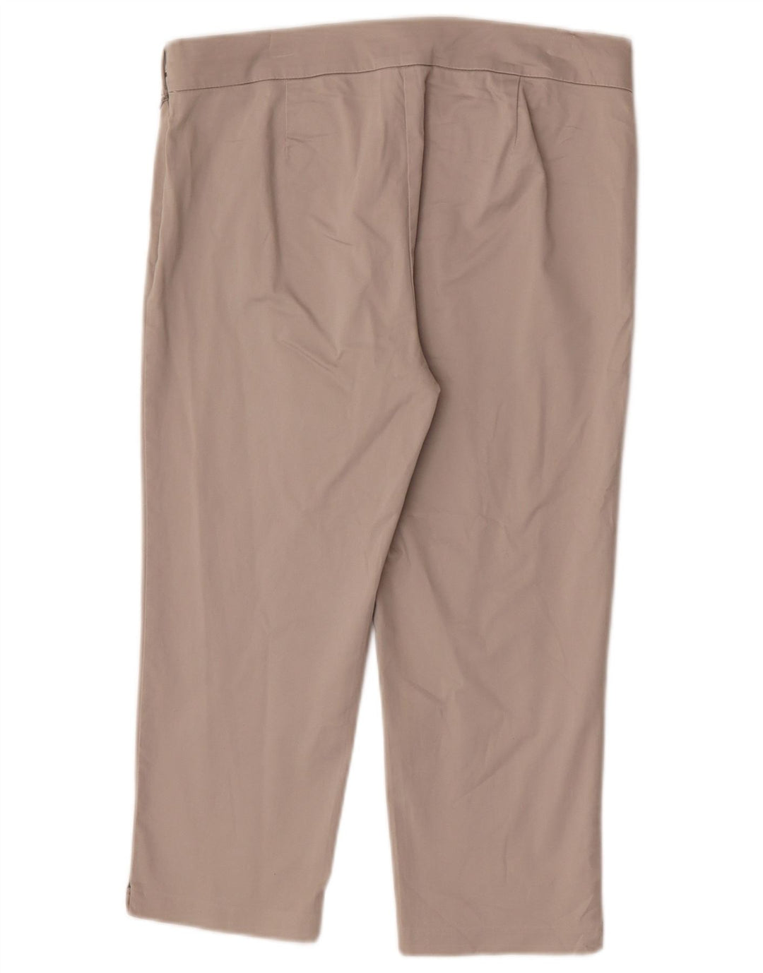 Calça capri feminina Marks & Spencer W30 L20 algodão bege