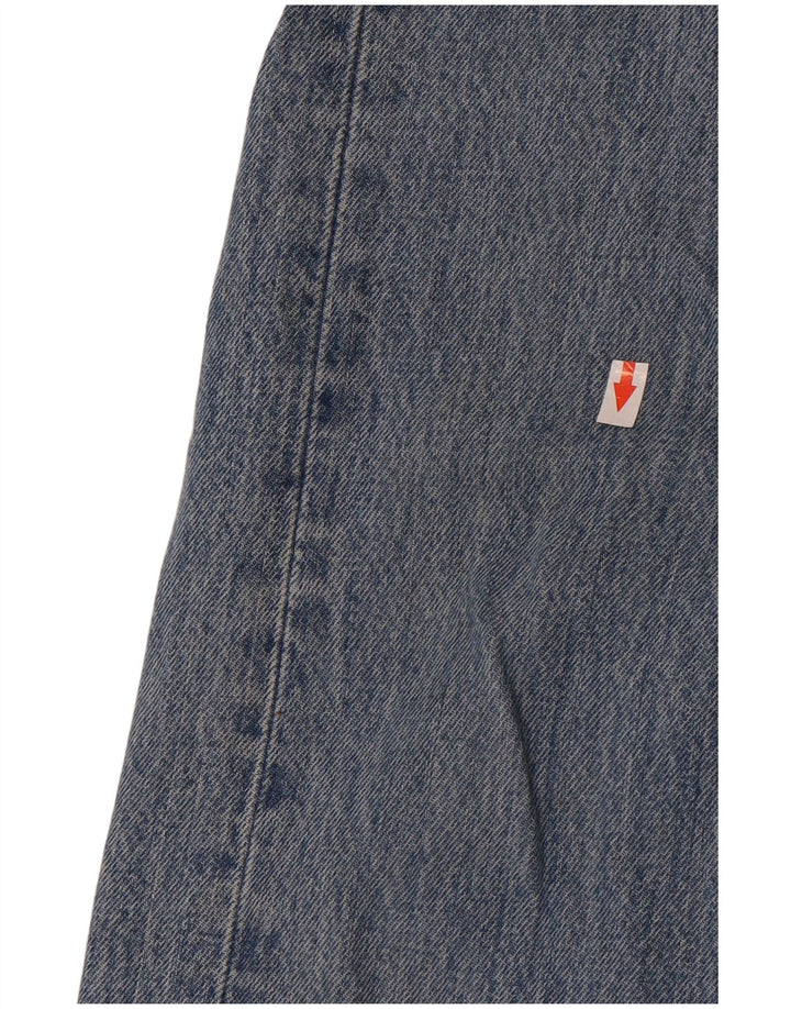 Levi's Masculino 501 Straight Jeans W28 L30 Azul Algodão