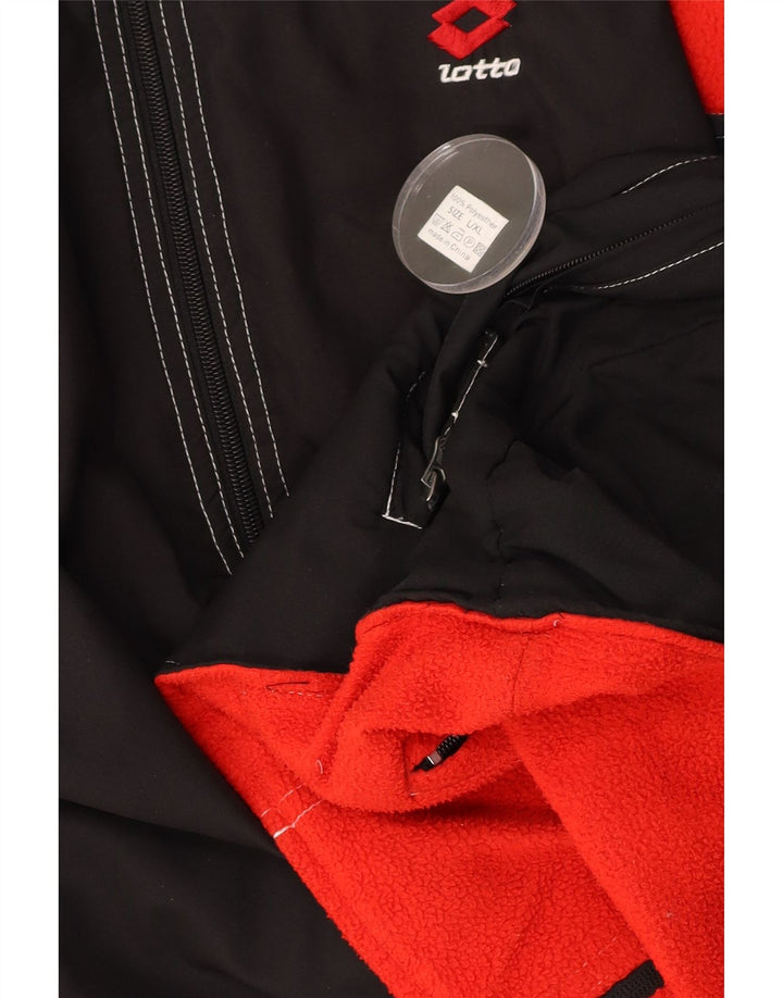 LOTTO Mens Reversível Gilet UK 40 Grande Poliéster Preto