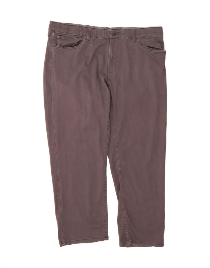 IZOD Mens Straight Casual Trousers W40 L29 Grey Cotton Vintage Izod and Second-Hand Izod from Messina Hembry 