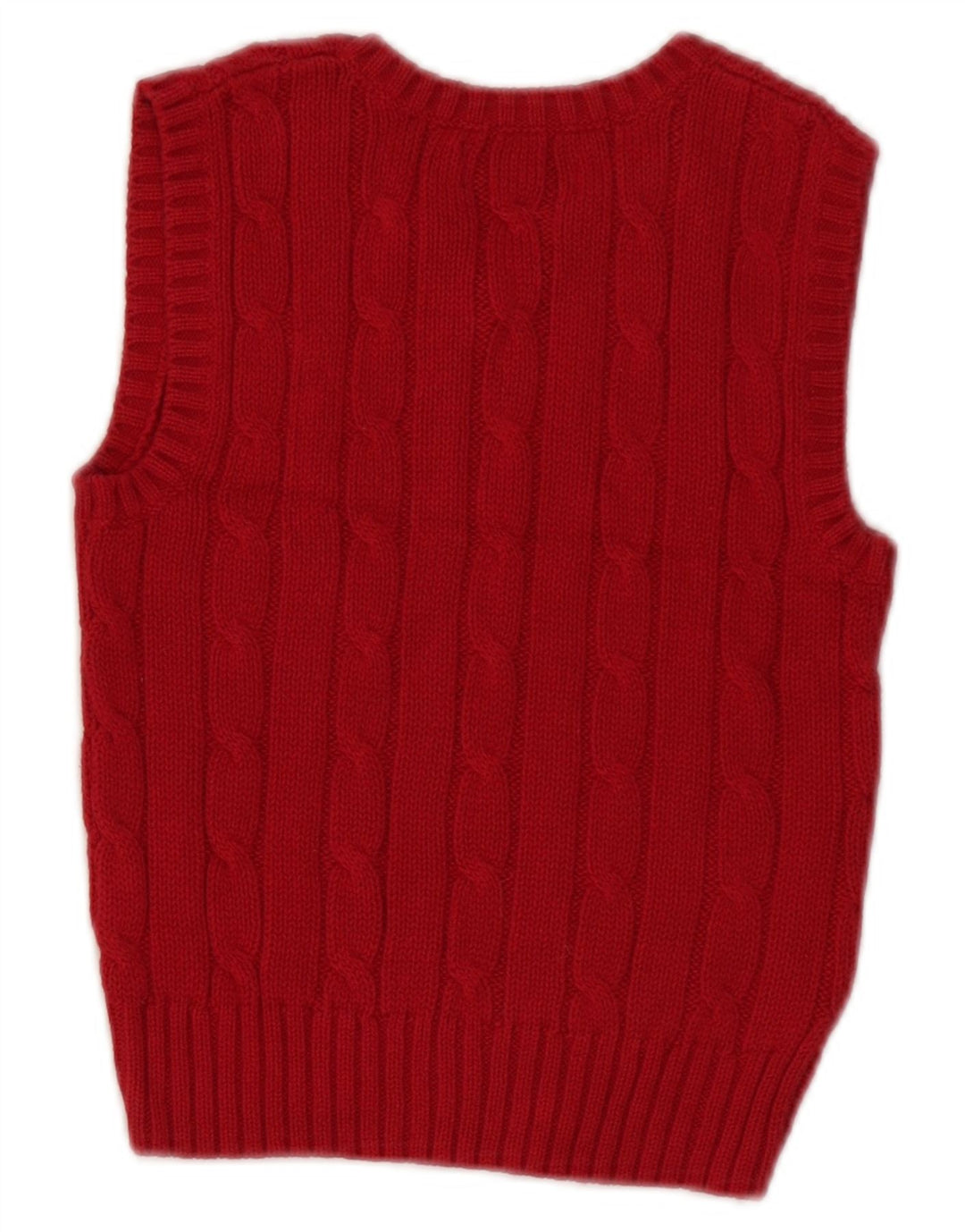 Chaps Boys Vest Tank Top 3-4 Anos Algodão Vermelho