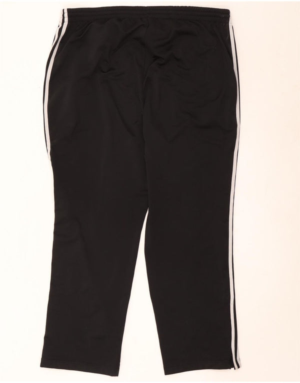 Calça de treino feminina Adidas UK 24/26 2XL poliéster preto