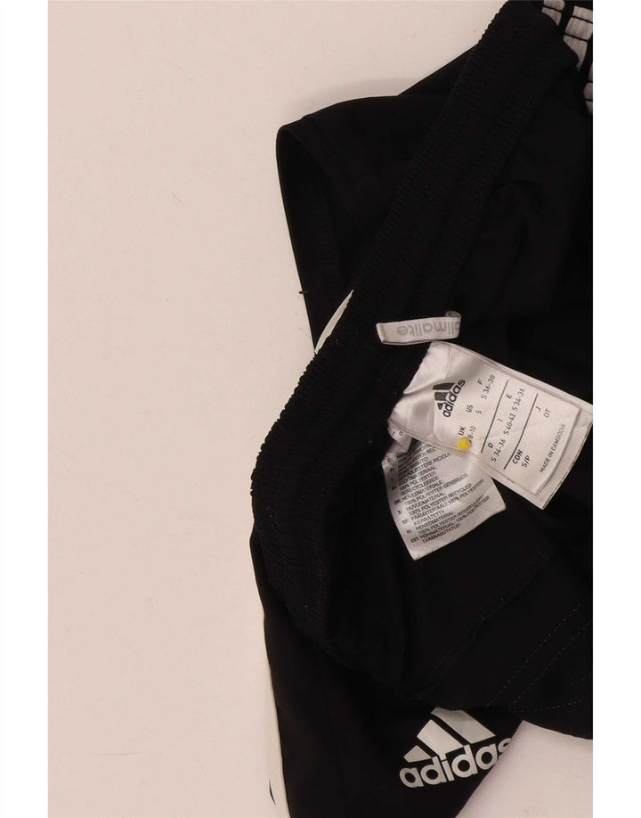 Adidas Womens Climalite Sport Shorts UK 8/10 Pequeno Poliéster Preto