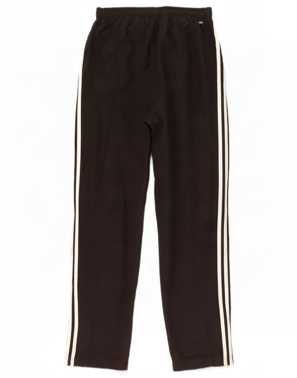 Calças de treino Adidas Mens Climalite UK 42/44 Grande Poliéster Preto