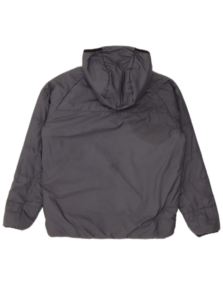 Jaqueta acolchoada The North Face Boys 11-12 anos grande bloco cinza
