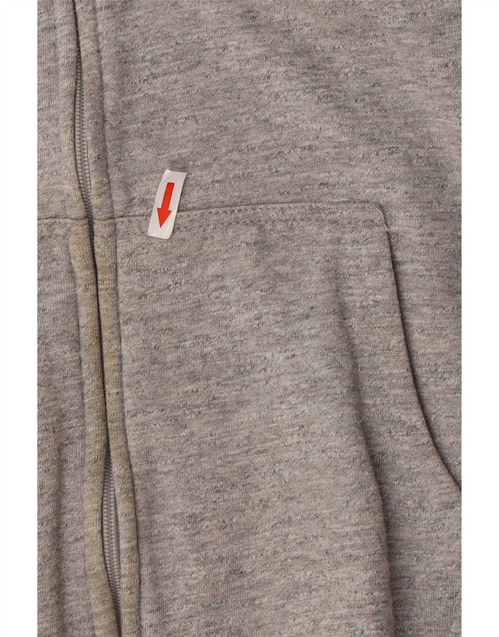 Suéter masculino Superdry com capuz e zíper XL algodão cinza