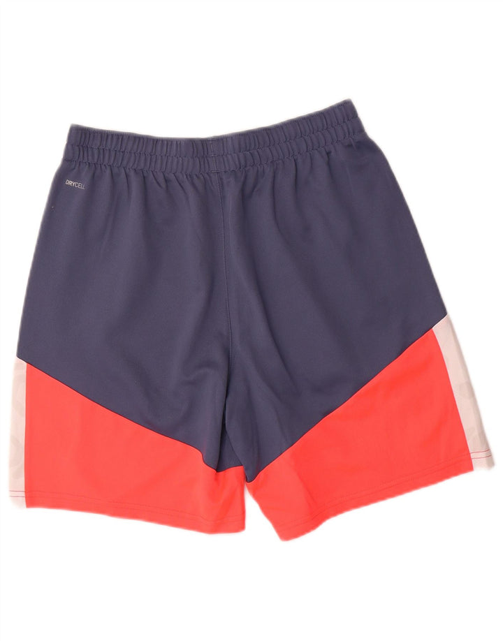 Shorts esportivos gráficos masculinos Puma médio azul colorblock