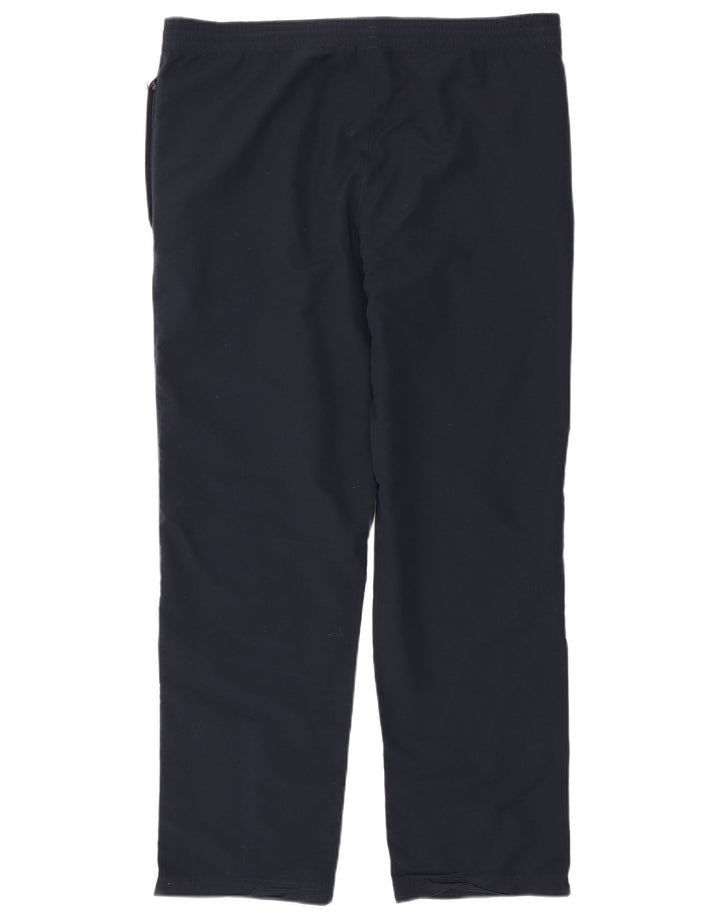 Calça de treino masculina Adidas médio azul marinho poliéster