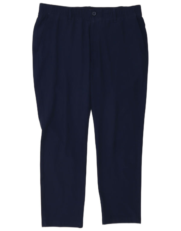 Calça Chino Masculina Under Armour Tapered W38 L30 Azul Marinho