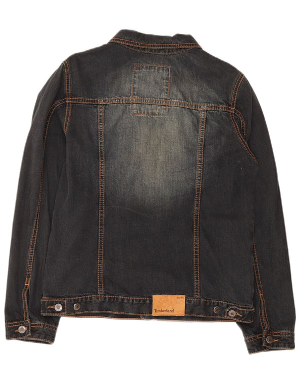 Jaqueta jeans TIMBERLAND meninos 13-14 anos cinza algodão