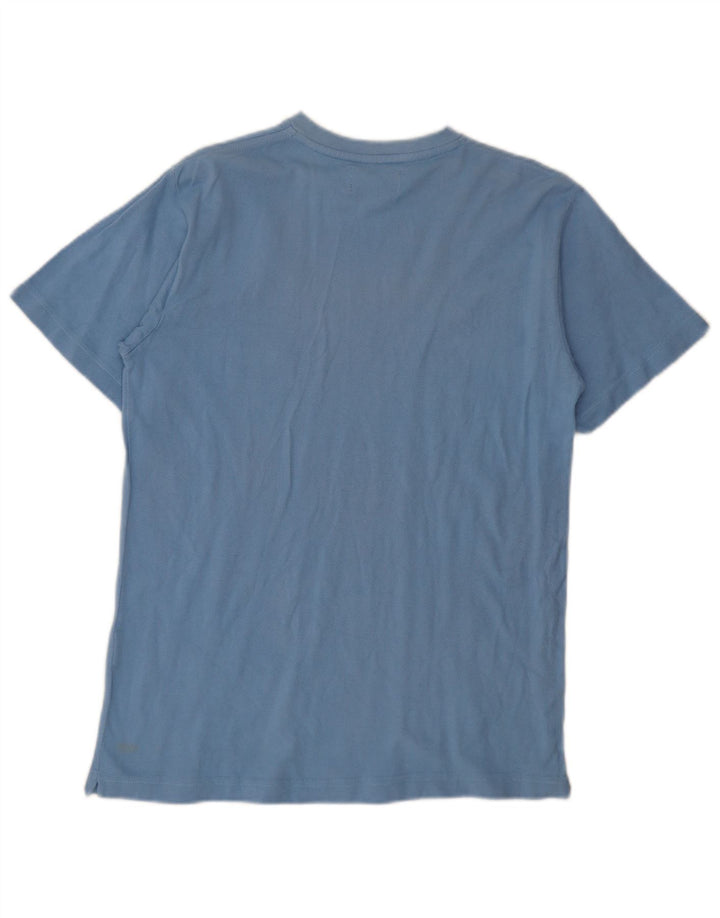 Camiseta masculina Kappa Top pequeno algodão azul