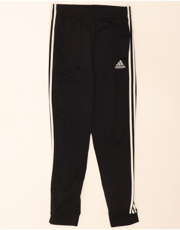 Adidas Mens Calças de treino Joggers UK 36/38 Pequeno Poliéster Preto