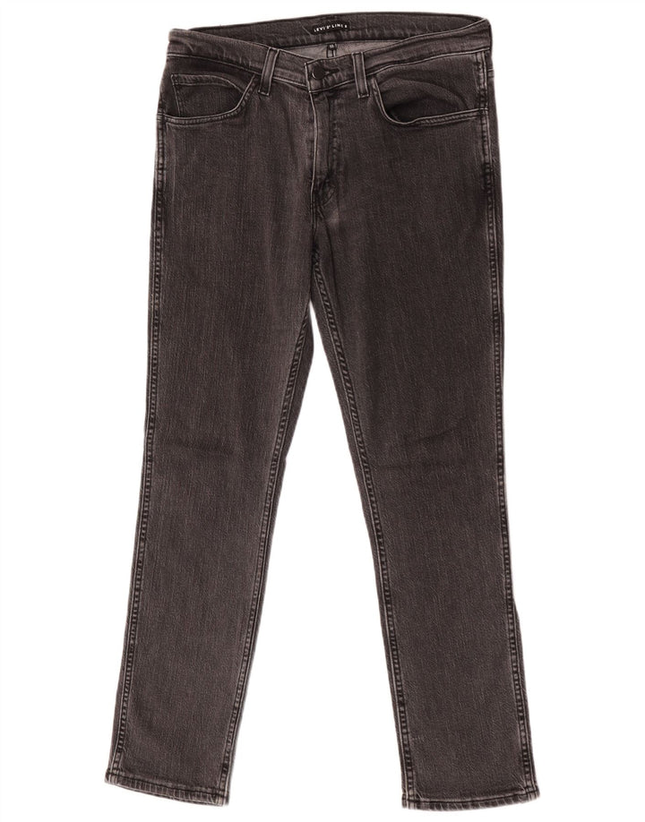Levi's Masculino Line 8 Slim Jeans W32 L30 Cinza Algodão