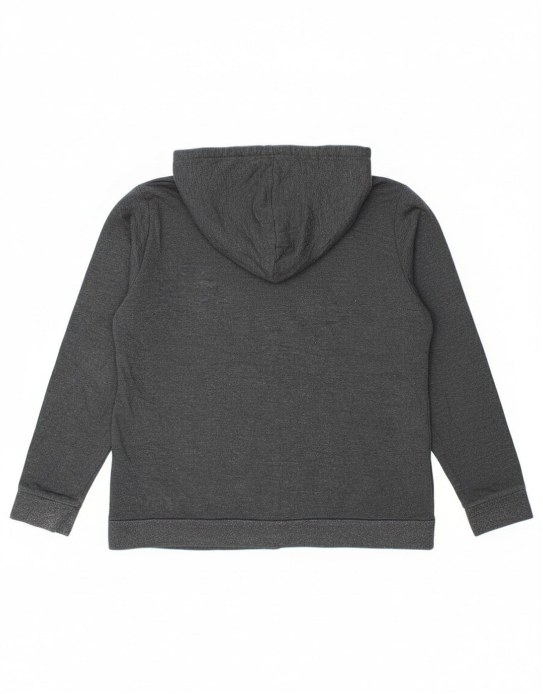 EDDIE BAUER Suéter feminino com capuz e zíper Reino Unido 18 XL algodão cinza