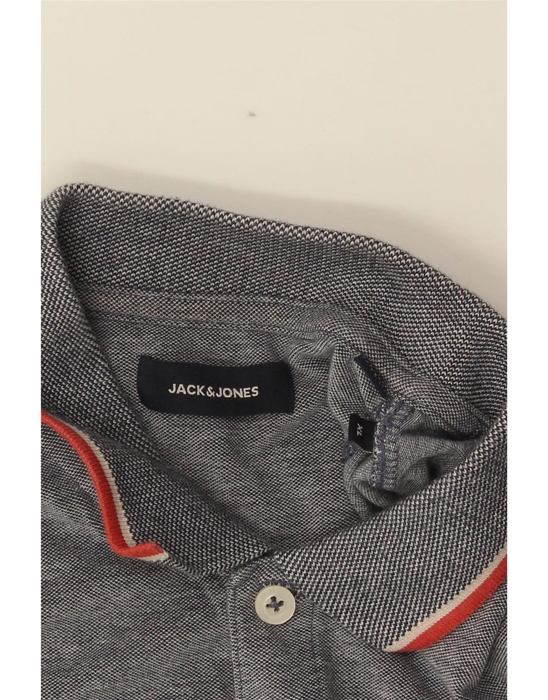 Camisa polo masculina Jack & Jones XL cinza