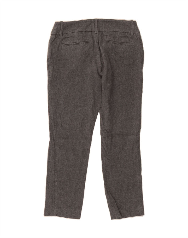 MOSSIMO Womens Slim Casual Trousers US 2 XS W28 L24 Grey Cotton Vintage Mossimo and Second-Hand Mossimo from Messina Hembry 