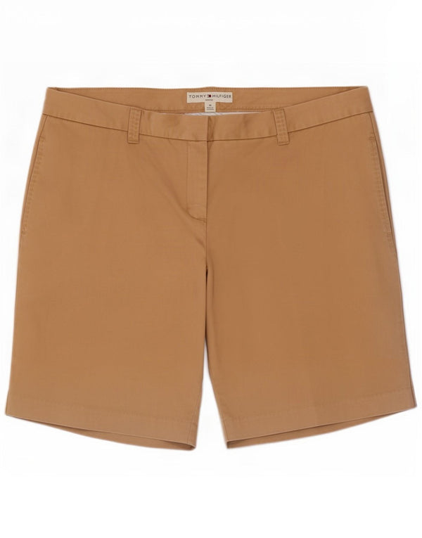 Shorts Chino feminino Tommy Hilfiger EUA 18 2XL W40 algodão bege