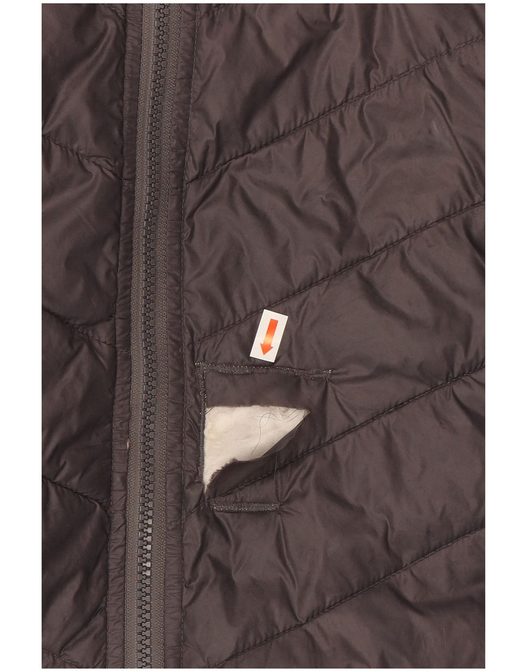 Jaqueta acolchoada feminina FAT FACE UK 18 XL cinza nylon