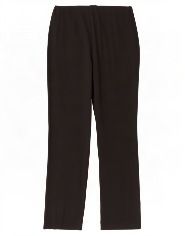 Leggings femininos Marks & Spencer Reino Unido 12 viscose preta média