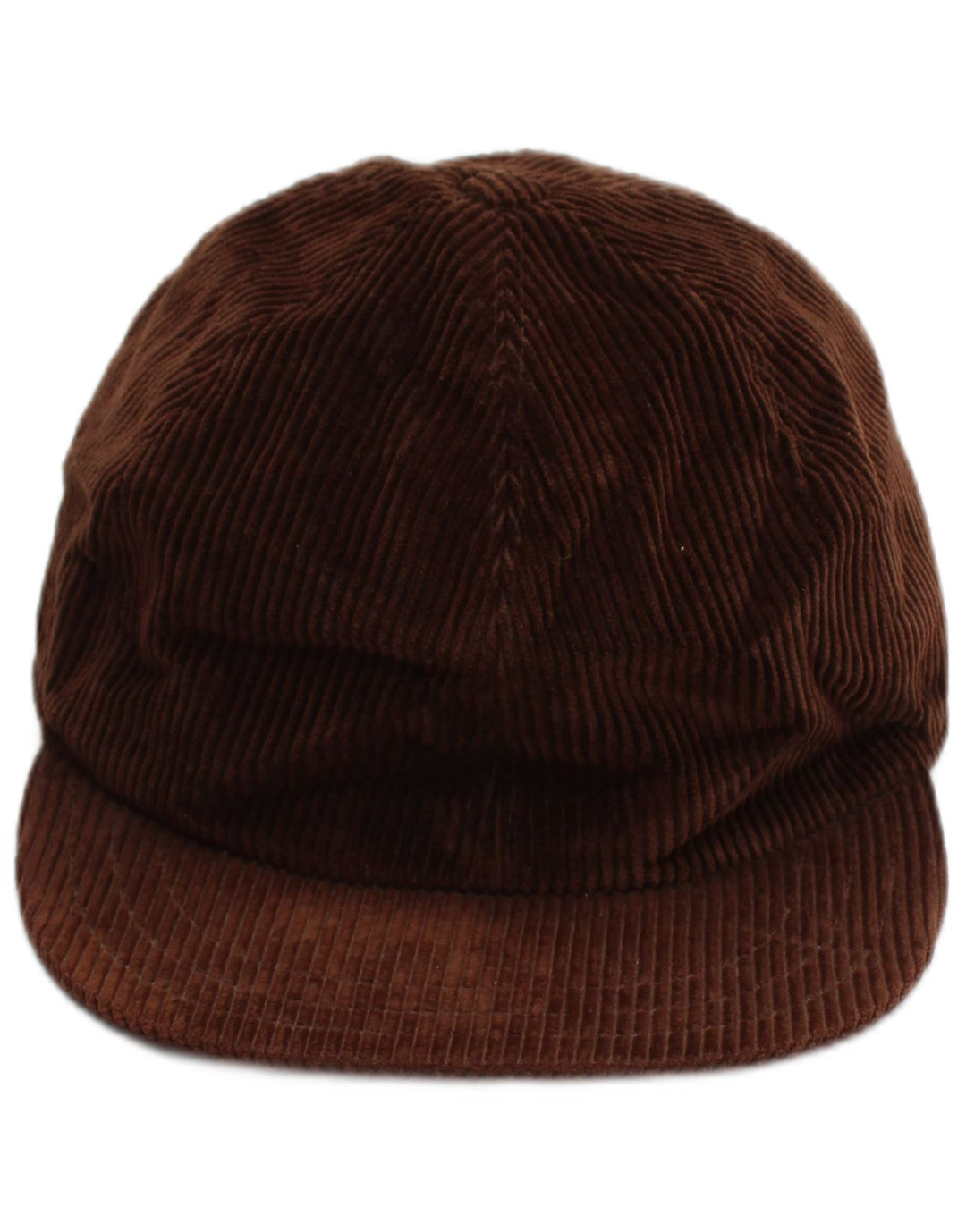 BARBISIO Mens Corduroy Baseball Cap Large Brown Cotton Classic