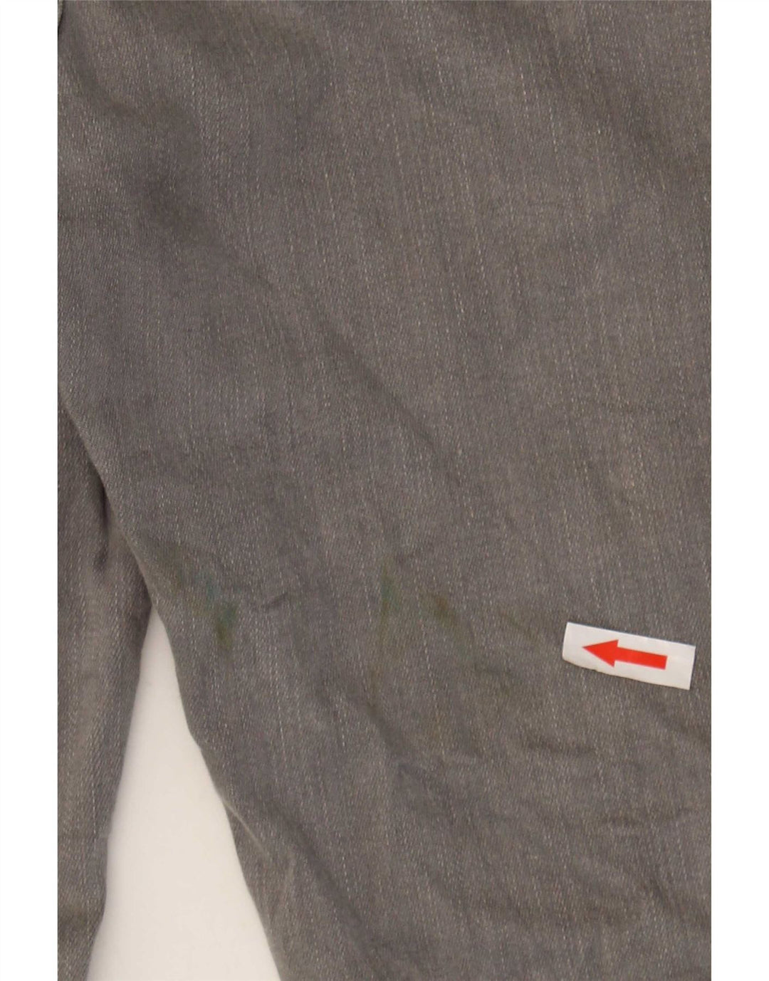 Marks & Spencer Calça Jeans Feminina Crop Slim UK 12 Médio W30 L26 Algodão Cinza