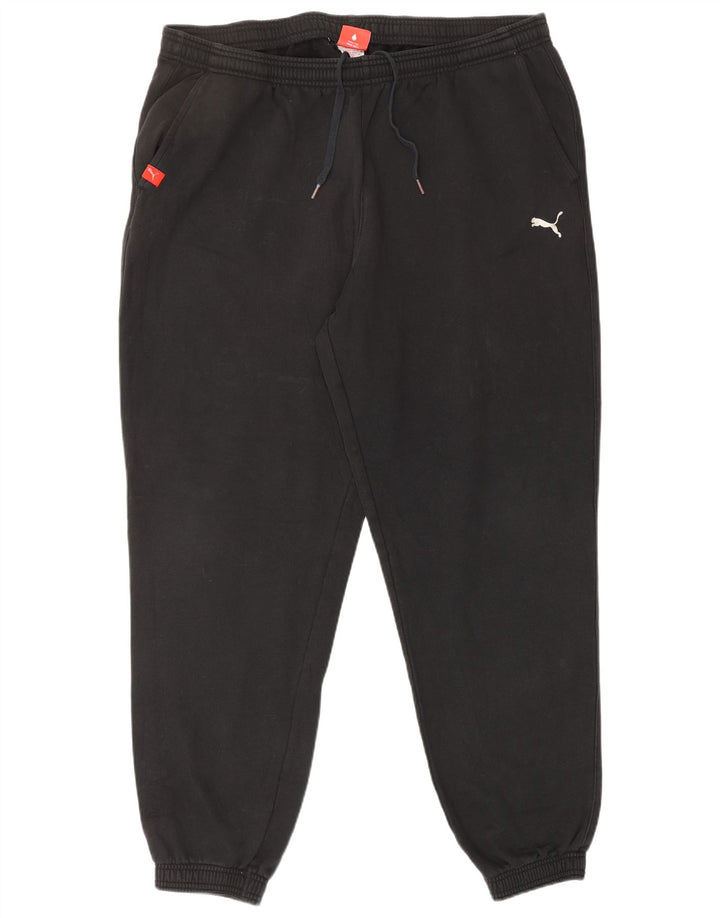 Calça de treino masculina PUMA Joggers XL preto algodão
