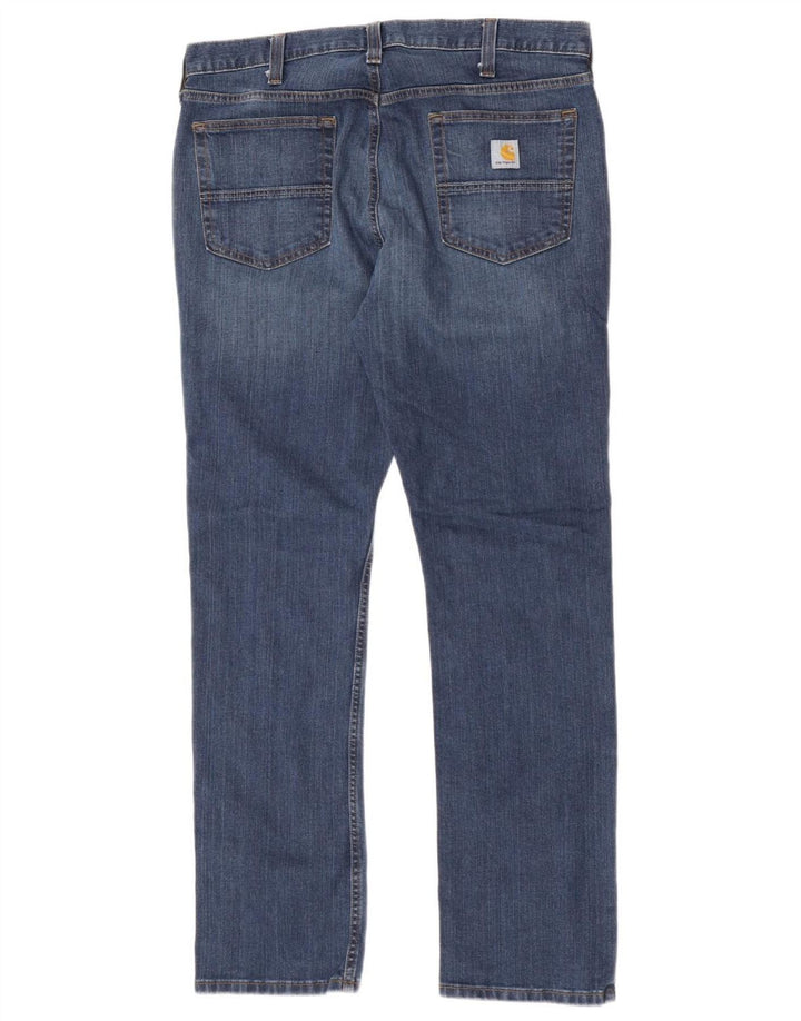 Carhartt Masculino Slim Jeans W36 L32 Azul Algodão
