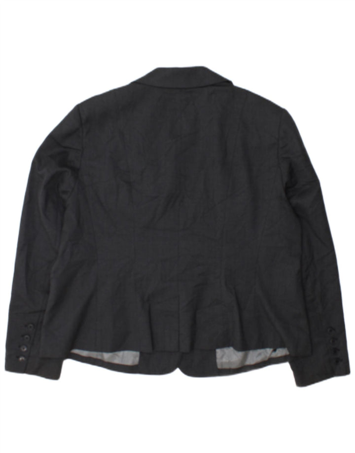 Jaqueta Marks & Spencer Autograph Blazer Feminina Reino Unido 18 XL Cinza Manchado