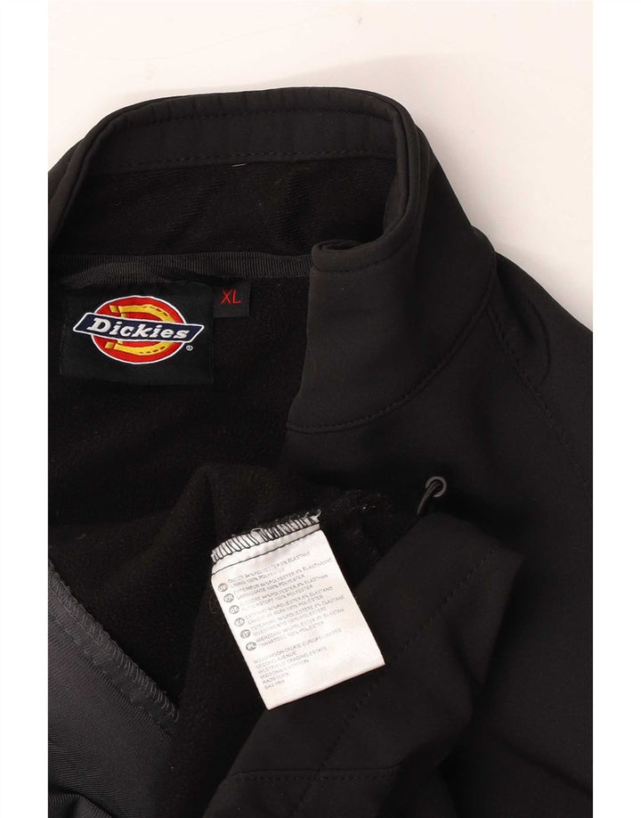 Jaqueta corta-vento feminina Dickies UK 18 XL preto poliéster