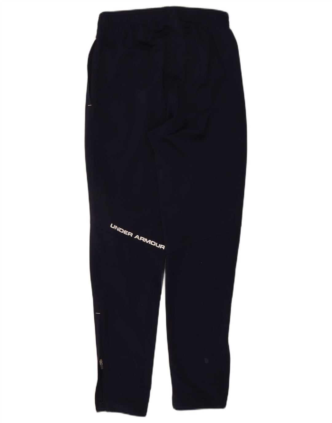 Calças de treino masculinas Under Armour pequeno poliéster azul marinho