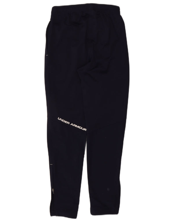 Calças de treino masculinas Under Armour pequeno poliéster azul marinho