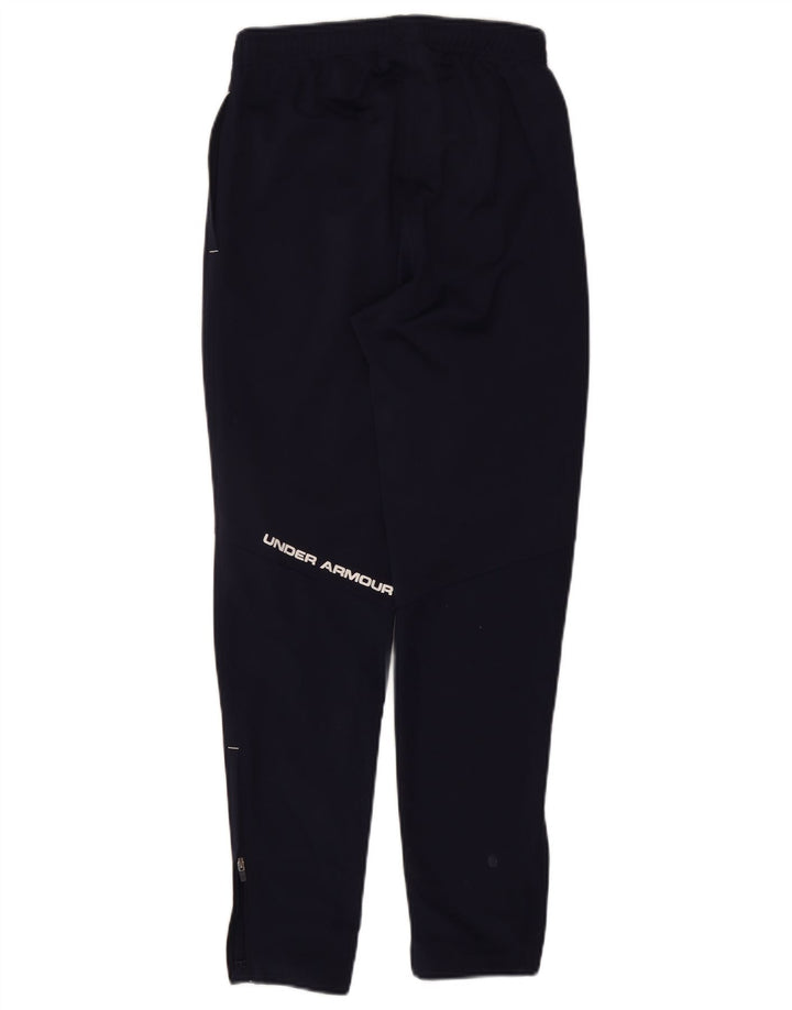 Calças de treino masculinas Under Armour pequeno poliéster azul marinho