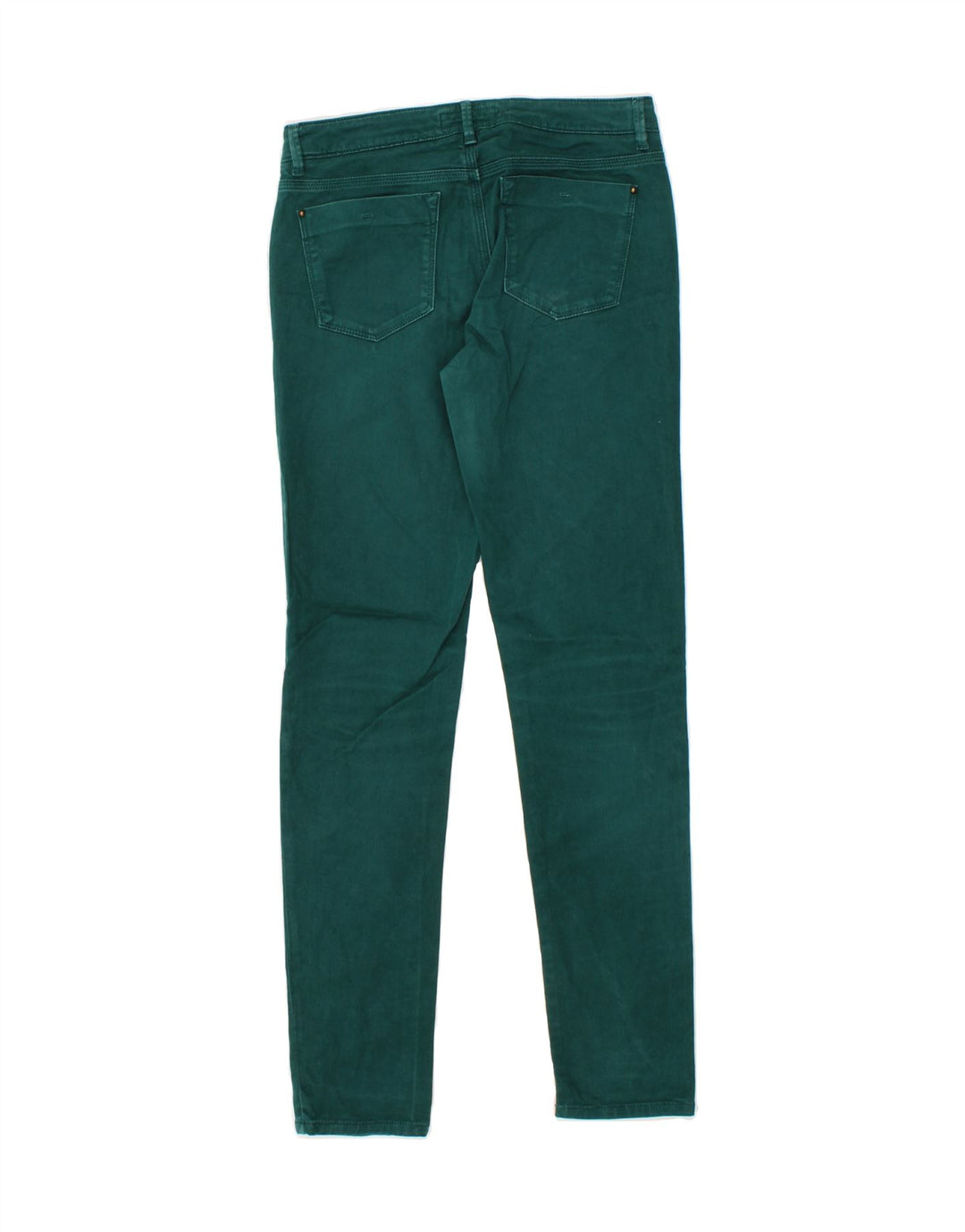MASSIMO DUTTI Womens Slim Jeans EU 36 XS W30 L30 Green Cotton Vintage Massimo Dutti and Second-Hand Massimo Dutti from Messina Hembry 