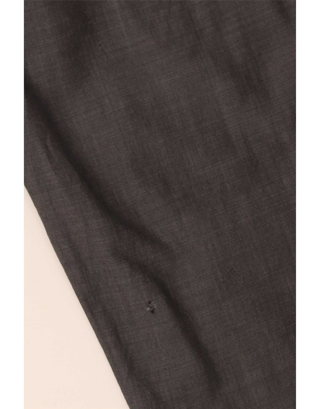 Calça masculina Marks & Spencer Autograph Straight Suit W34 L29 Lã Cinza