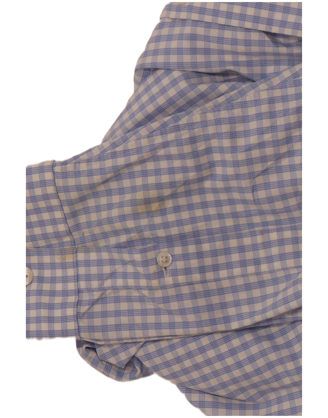 Camisa masculina de ajuste atlético BONOBOS grande azul guingão nylon