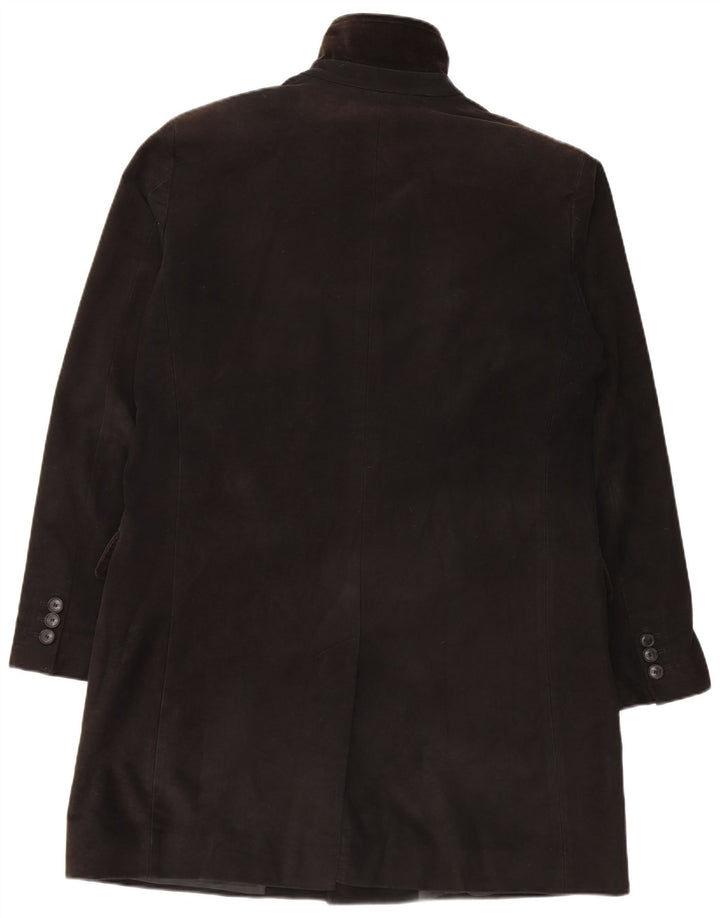 Sobretudo masculino Hugo Boss EU 50 grande algodão preto