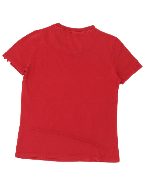 Adidas Camiseta Feminina Top UK 12/14 Médio Algodão Vermelho