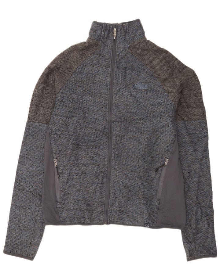 Poliéster azul estranho de Colourblock do revestimento superior do fato de treino dos homens dos peixes grande