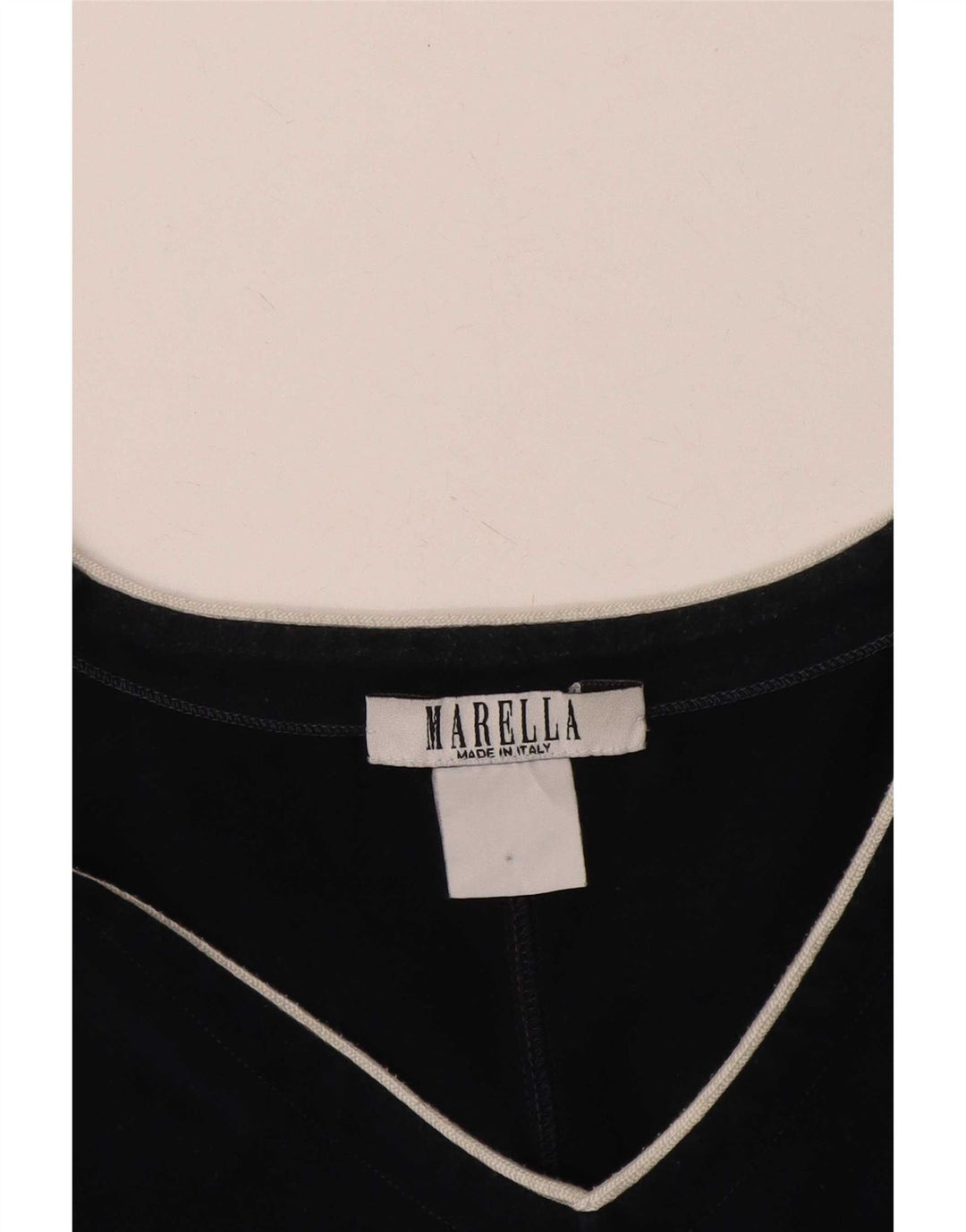 Body feminino Marella UK 8 pequeno azul marinho