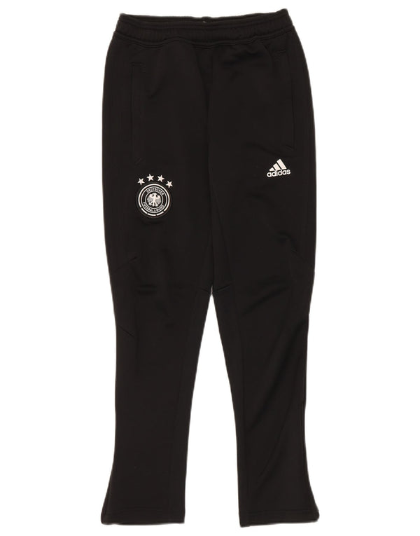 Calças de treino Adidas Boys Deutscher Fussball Bund 11-12 anos pretas