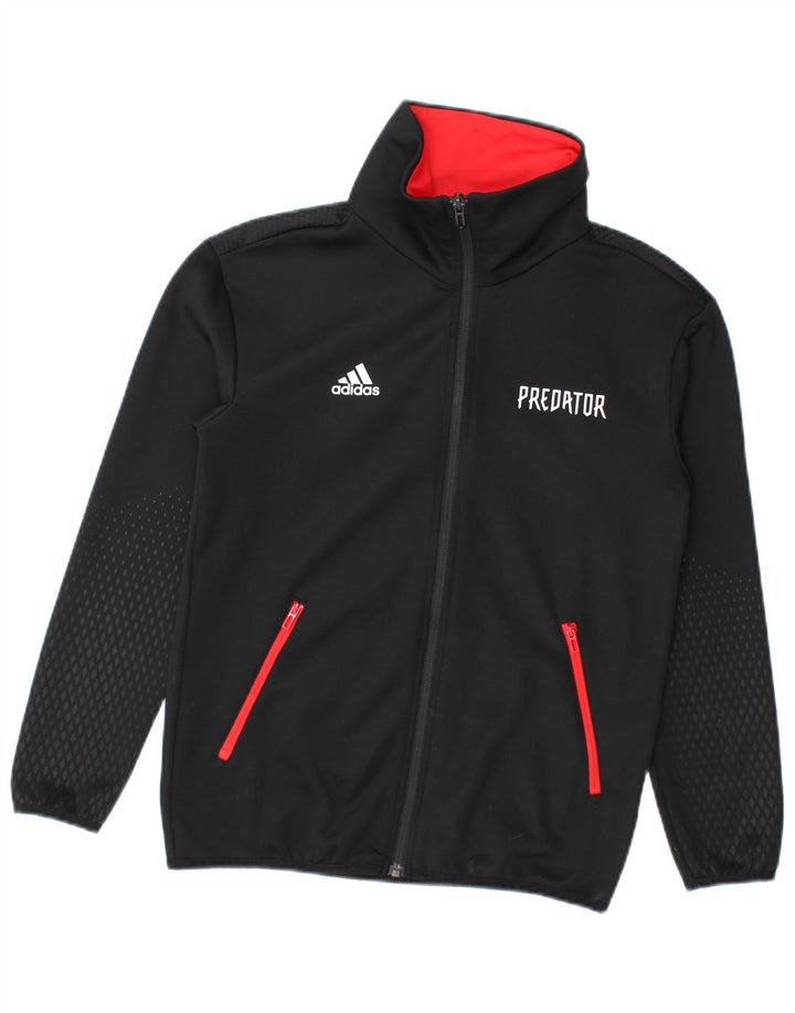 Jaqueta Adidas Boys Predator Graphic Treino Top 11-12 Anos Preto