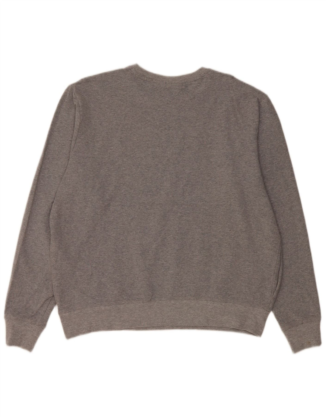 Fila moletom feminino jumper UK 16 grande algodão cinza