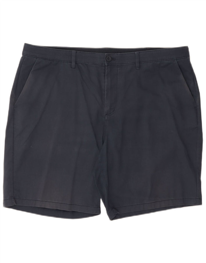 Calvin Klein Mens Chino Shorts W40 XL Azul Marinho Algodão