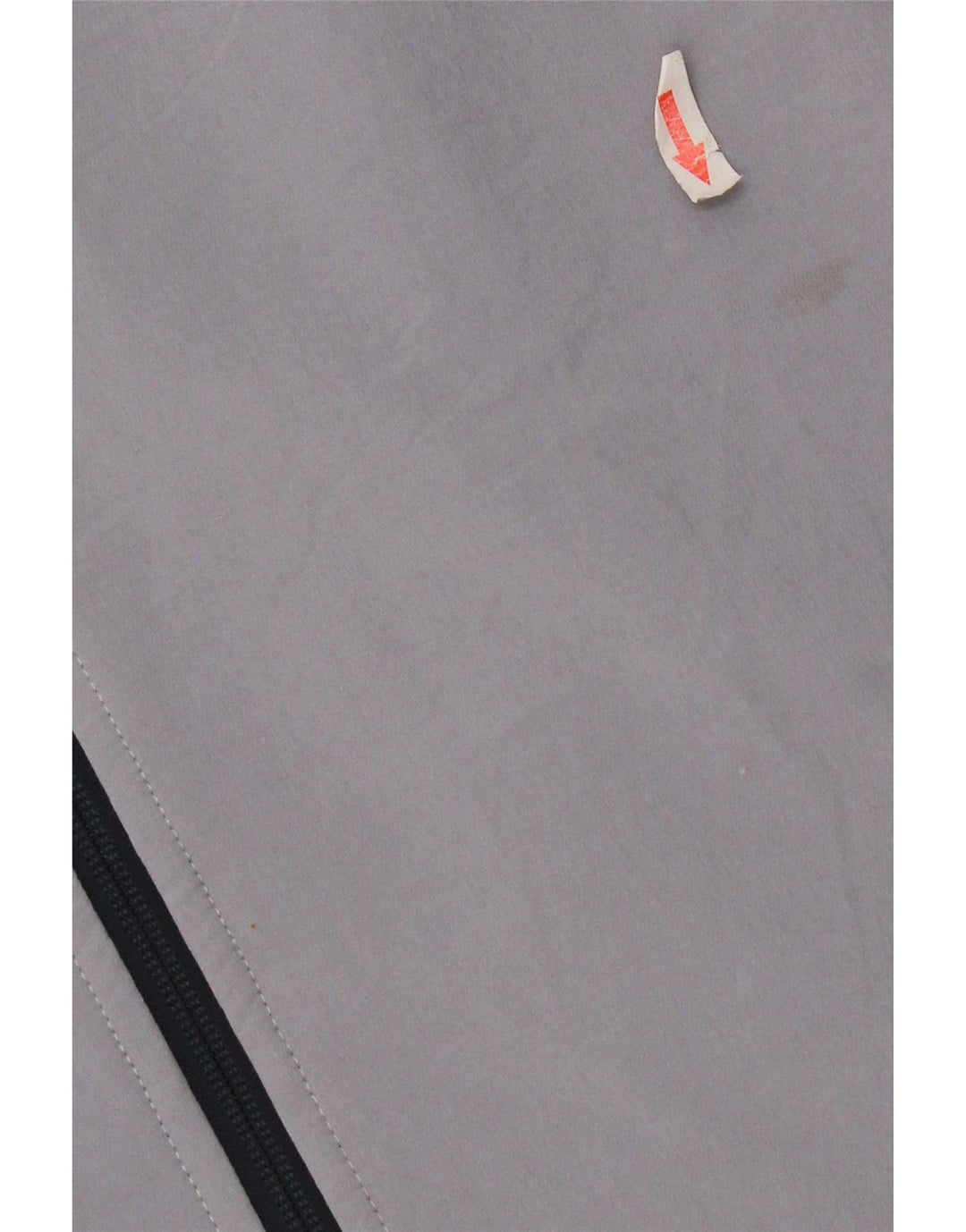Jaqueta masculina de moletom The North Face grande cinza colorblock poliéster