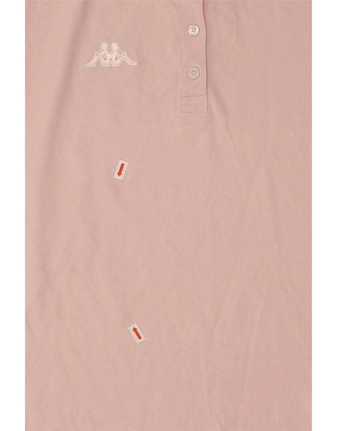 KAPPA Womens Polo Shirt UK 20 2XL Pink Cotton Vintage Kappa and Second-Hand Kappa from Messina Hembry 