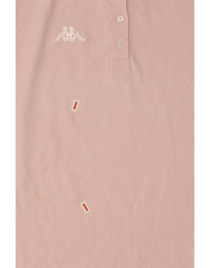 KAPPA Womens Polo Shirt UK 20 2XL Pink Cotton Vintage Kappa and Second-Hand Kappa from Messina Hembry 