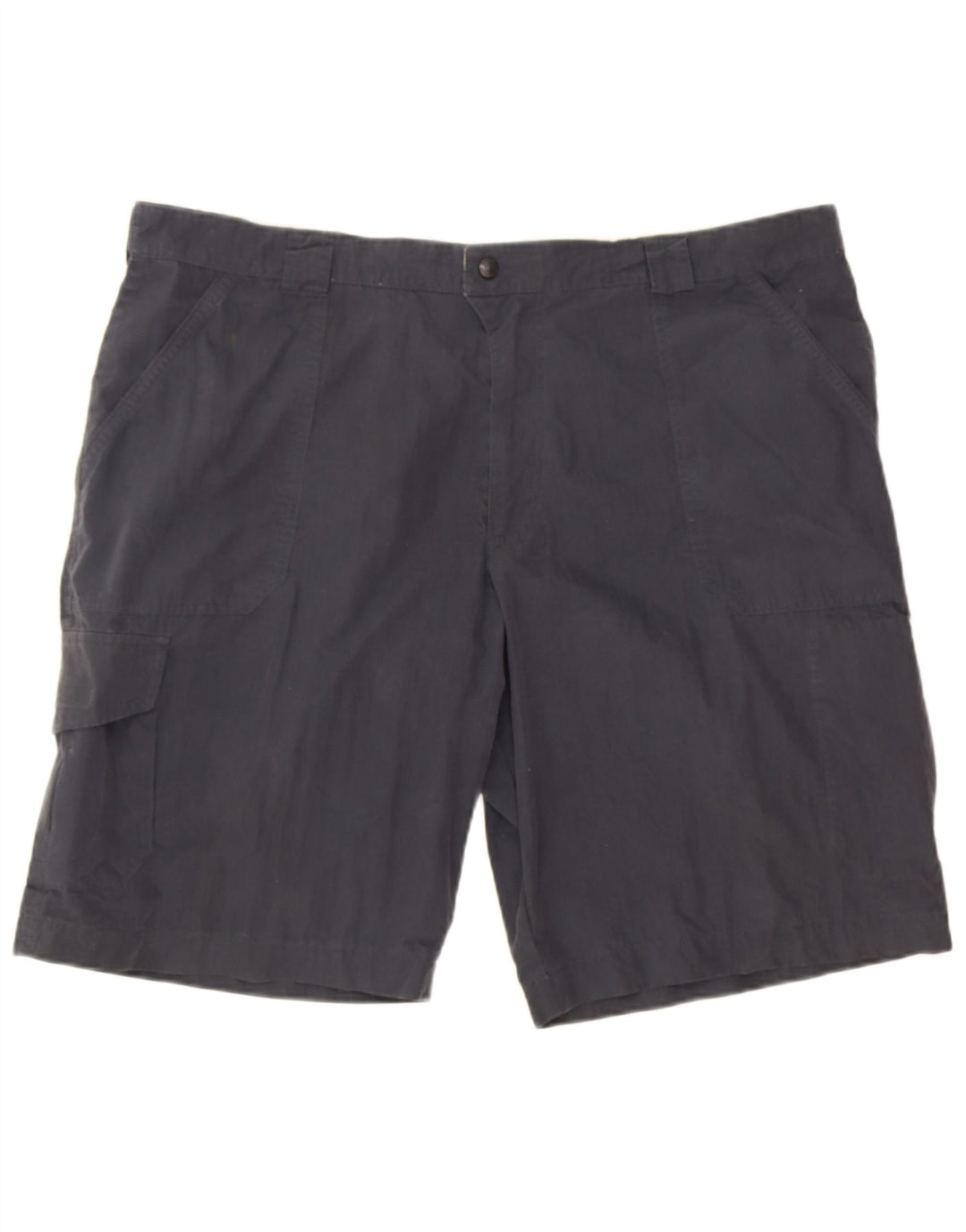Shorts cargo masculino Marks & Spencer W42 2XL algodão azul marinho