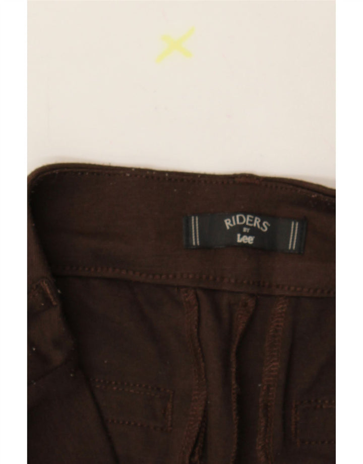 LEE Womens Riders Bootcut Casual Trousers W34 L30 Brown Vintage Lee and Second-Hand Lee from Messina Hembry 