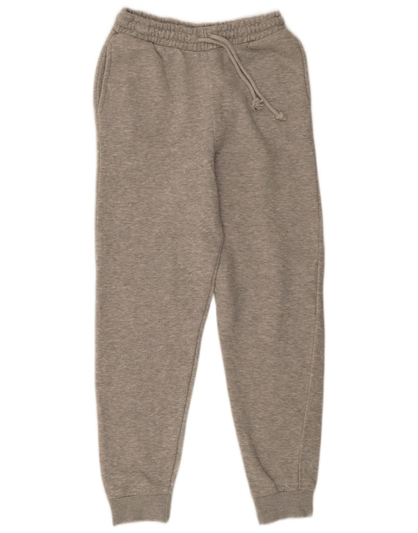 Zara Calça feminina de treino joggers pequena cinza manchada